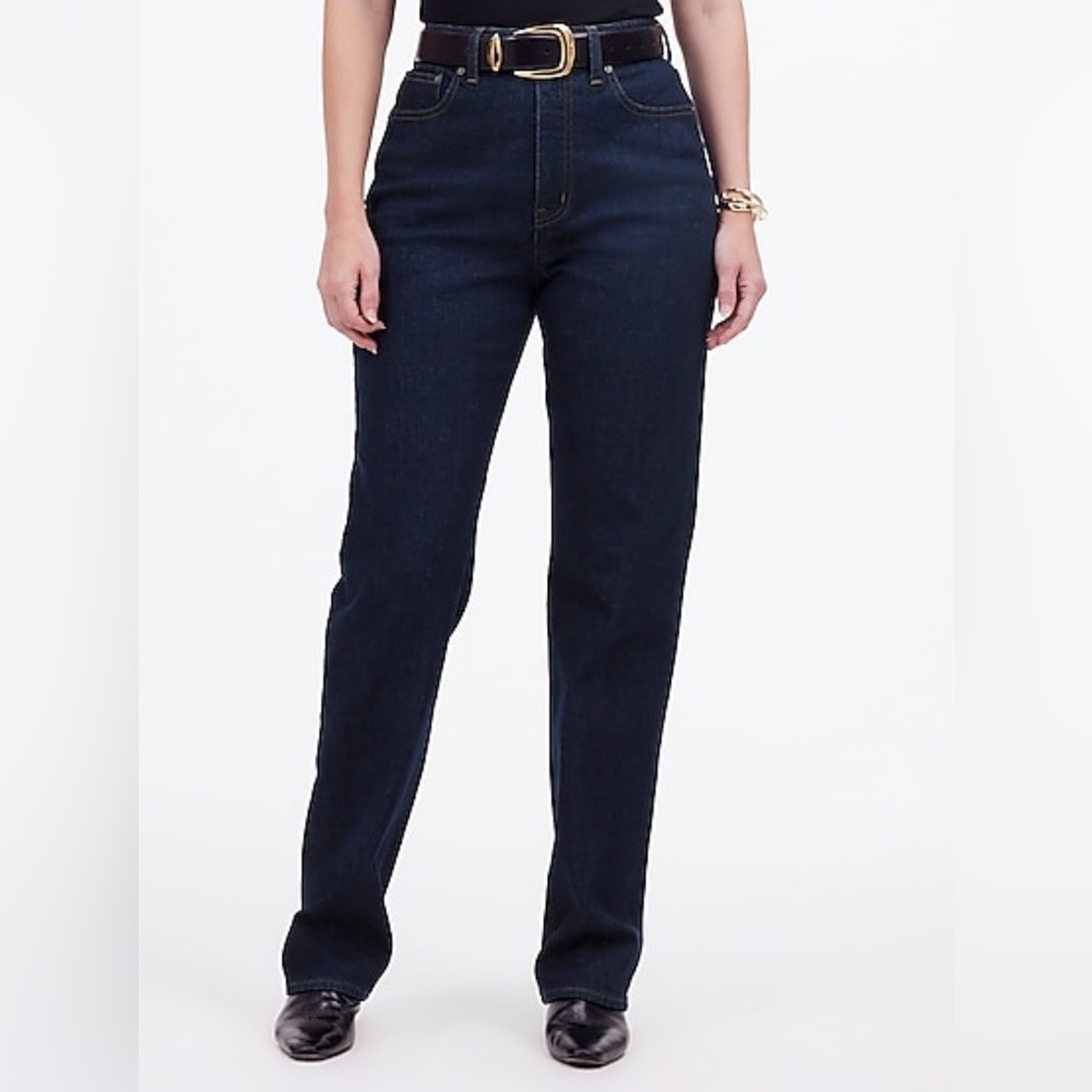 Madewell Curvy - The 90s Curvy Straight Jeans - Norman Wash Size 29